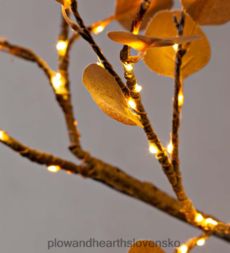 Plow & Hearth vnútorný/vonkajší elektrický osvetlený ružový strieborný dolárový stromček, 7'h s 270 svetlami - ružový 6P208P3215 sezónne a darčeky