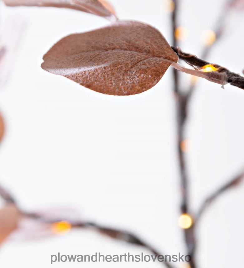 Plow & Hearth vnútorný/vonkajší elektrický osvetlený ružový strieborný dolárový stromček, 7'h s 270 svetlami - ružový 6P208P3215 sezónne a darčeky